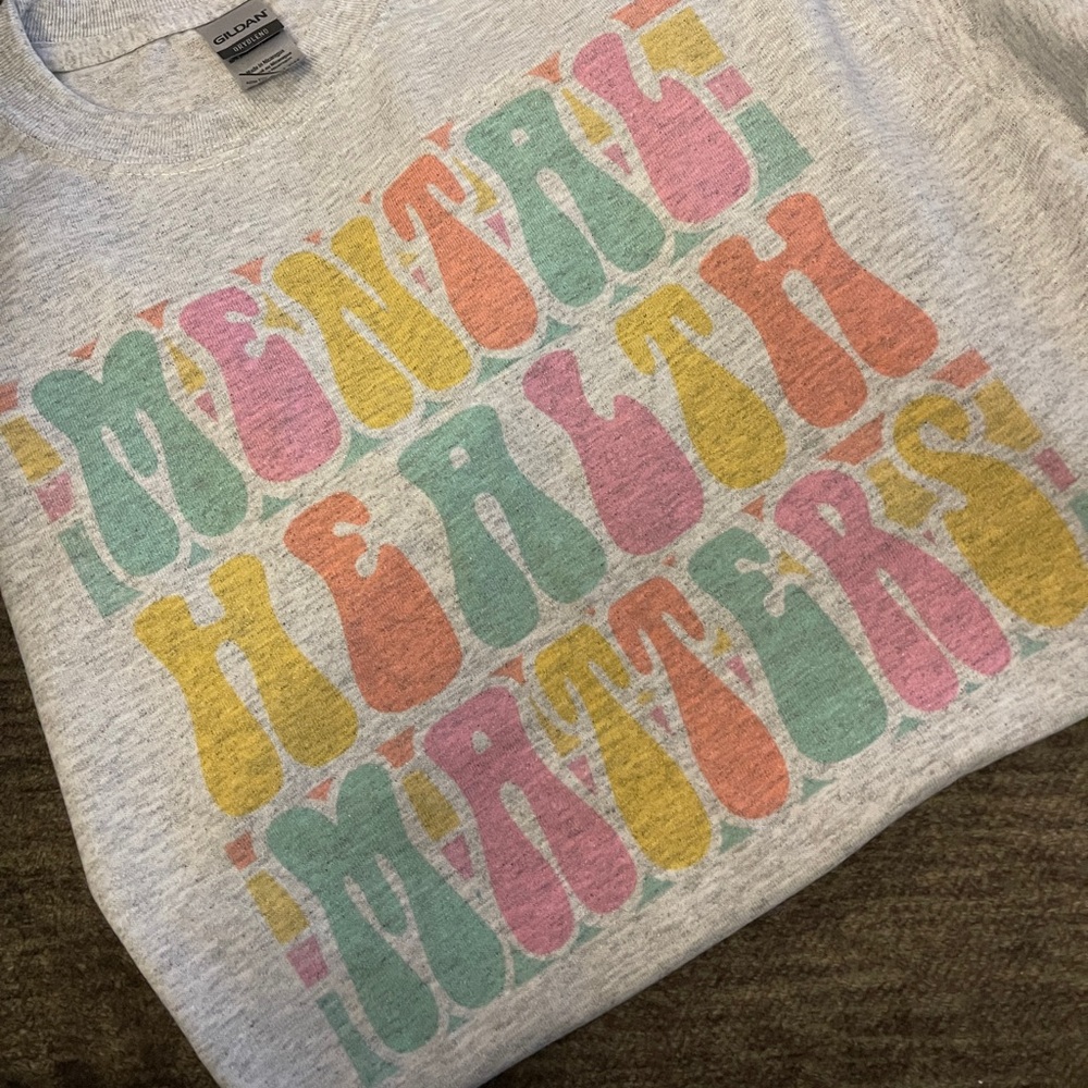 Gildan Tee - “Mental Health Matters” size small - 6